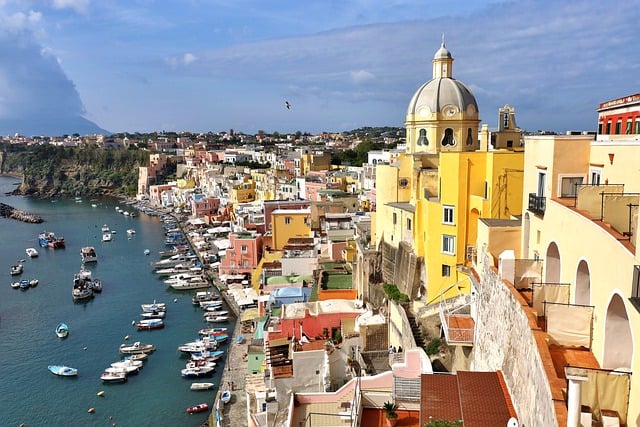 La città azzurra di napoli
